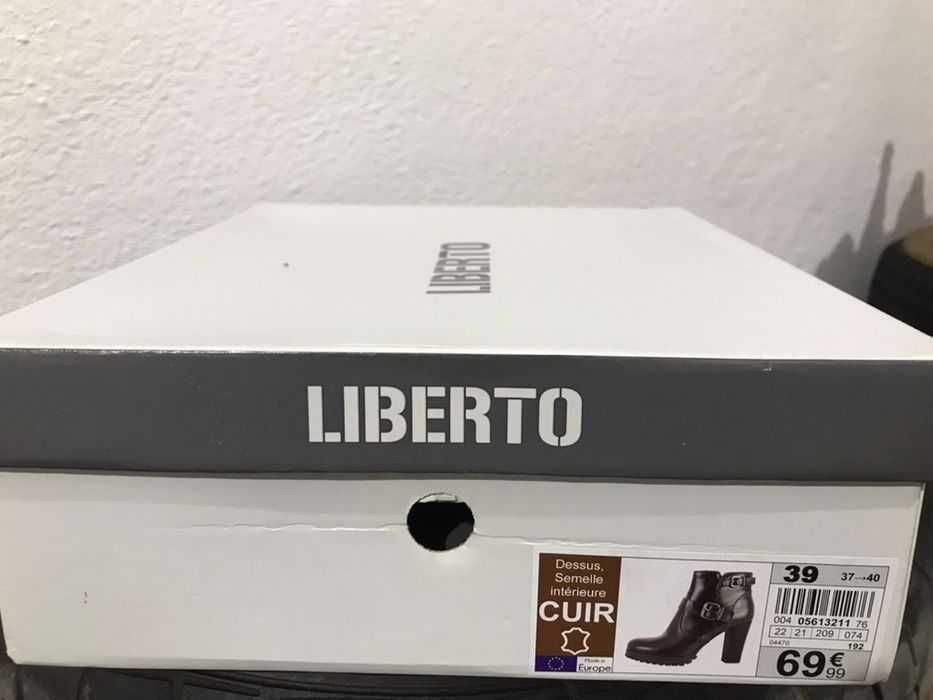 Ghete Botine Liberto Dama Piele Naturala