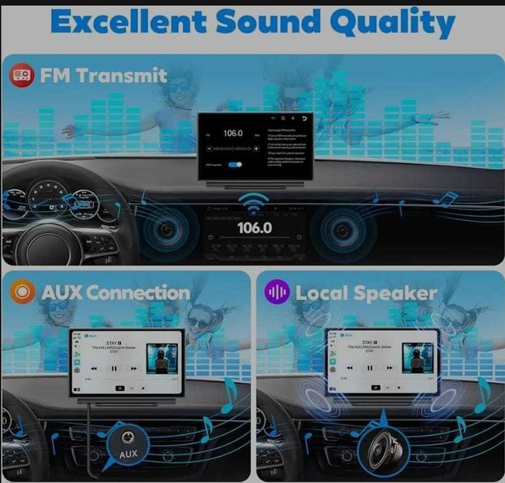 ПРОМОЦИЯ 100лв. Мултимедийна система Carplay за автомобил