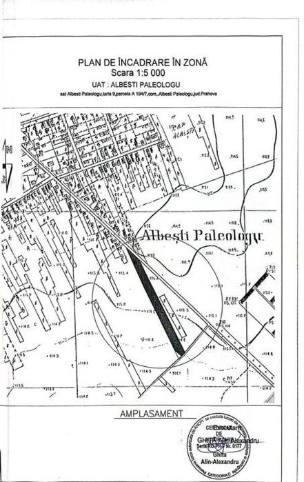 Teren intravilan 7500 mp cu acces la DN–ideal supermarket, dezvoltar