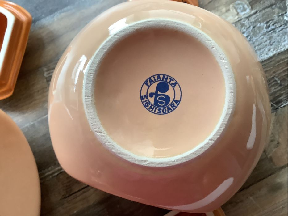 Set condimente Sighisoara 12 buc portelan