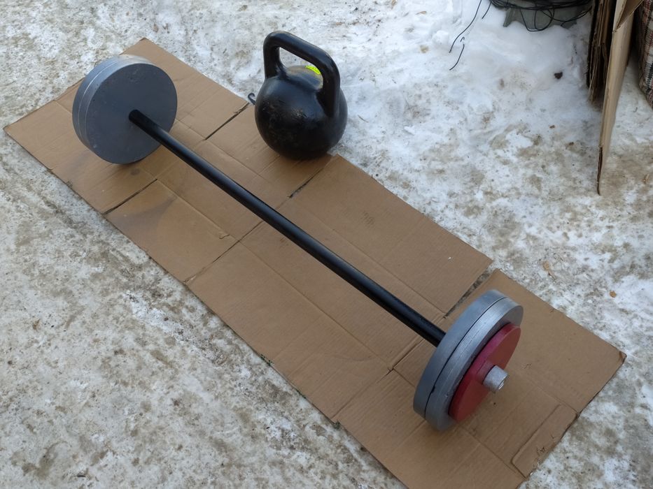 Штанга весом 45 кг