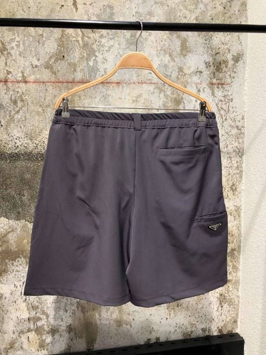Pantamoni scurti fluid bermuda shorts Prada