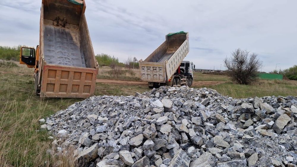 Дресва с доставкой до обьекта!