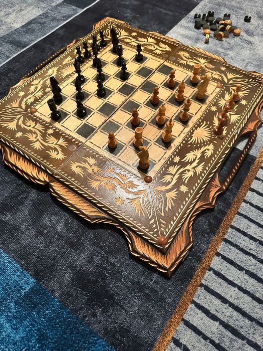 Нарды 3 в1 шахмат шашки