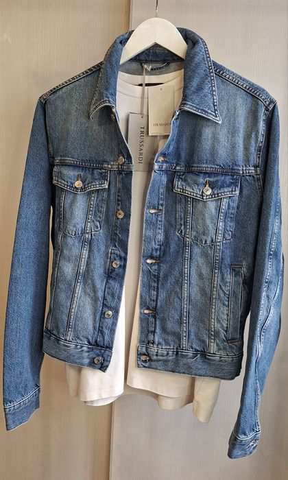Джинсовая куртка Trussardi