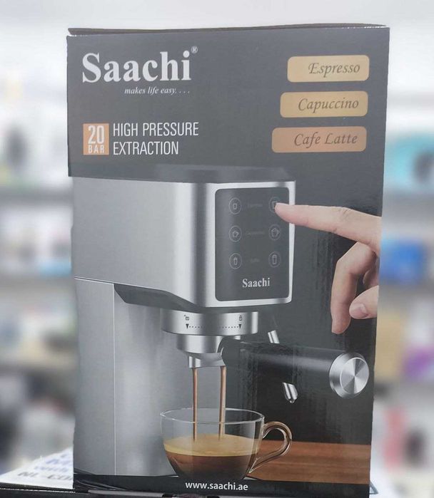 Рожковая Saachi NL-COF-7072 объем резервуара 1 литр.