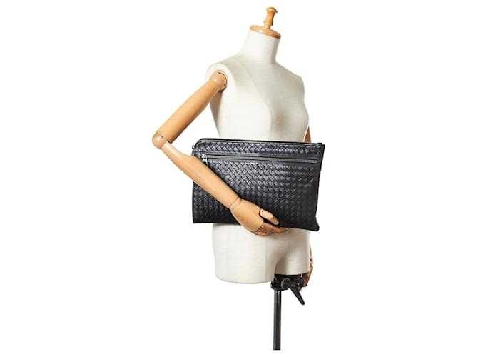 Оригинална кожена чанта - клъч,  Bottega Veneta