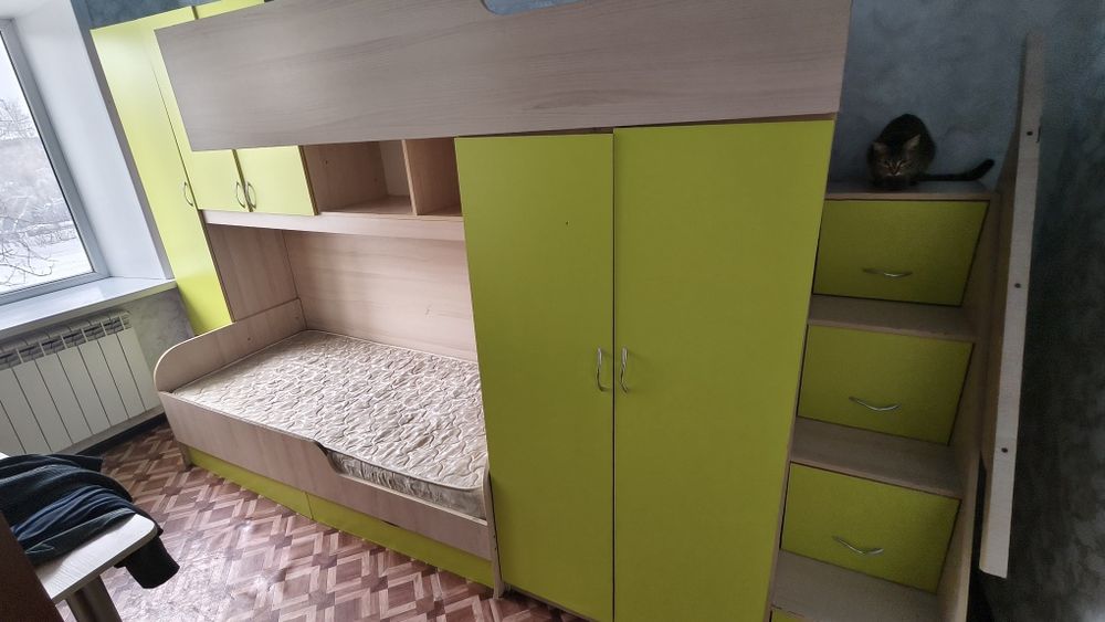 Кровать, 2х ярусная.