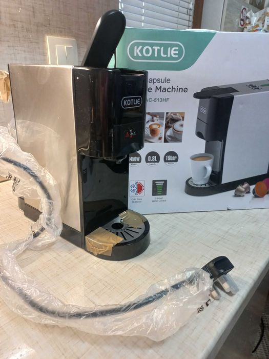 Кафемашина KOTLIE 5в1 (работи с различри капсули) от Англия.