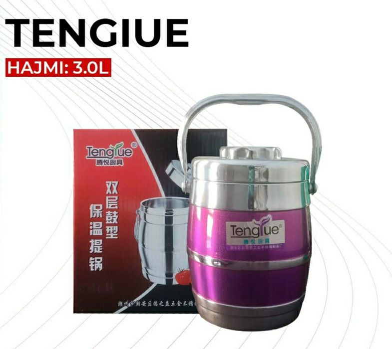 Термос для еды овкат пищевой Термо-бочка ovqat termos доставка бесплат