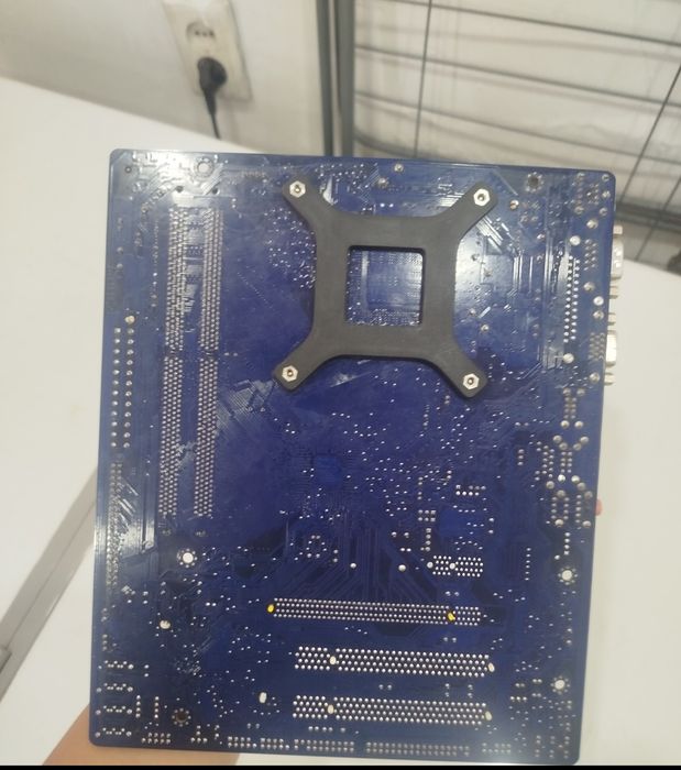 Комплект плата LGA775 процессор ОЗУ кулер
