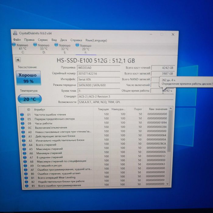 Продам ссд hikvision 512gb