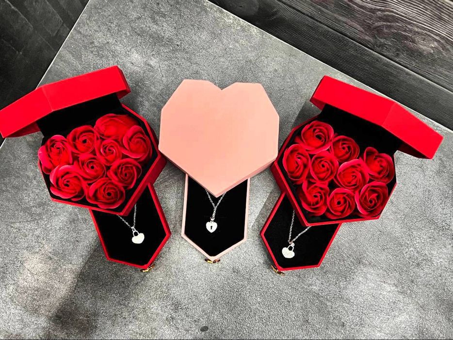 Подарок,8март подарка,подарок для девушки,серьги и цепочка,набор