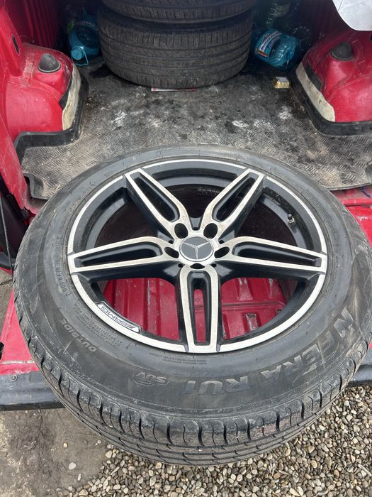 Jante Mercedes Benz*doua latimi*5x112*R19*cu anvelope vara 255 55 R19