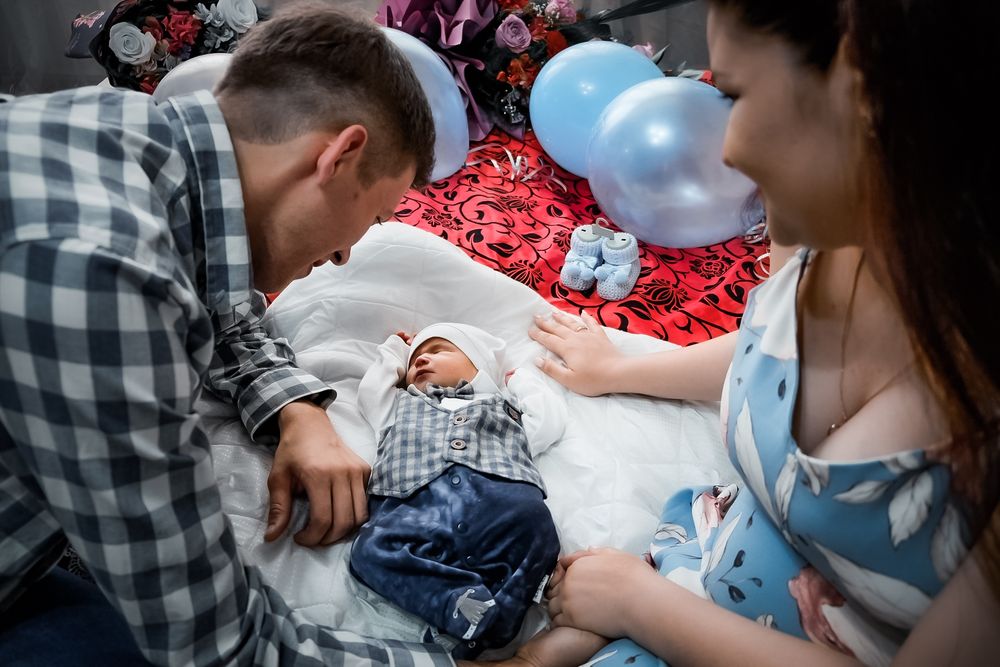 Фотограф на выписку с Род. Дома