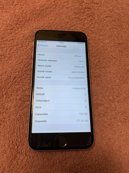 Iphone 6s 128gb. Bateria 83% .