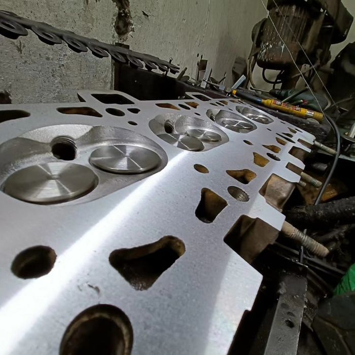 Фрезеровка головок, фрезер, рассточка головок, проверка микротрещин