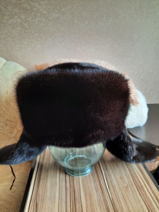 Шапка норковая мужская