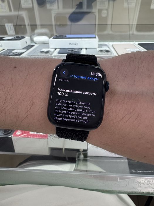 Apple watch 9 45mm емкость 100%