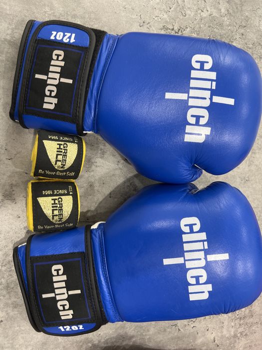 Перчатка + бинт + шлем