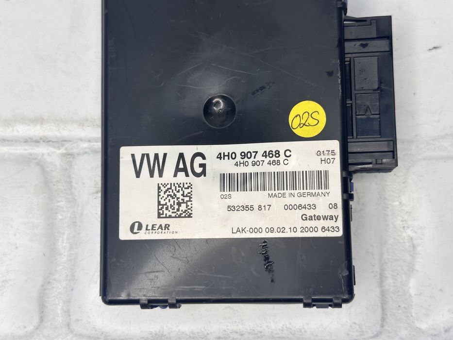 Gateway модул AUDI A8 S8 D4 4H0907468C