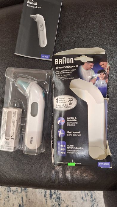 Ушен термометър Braun- ThermoScan 3