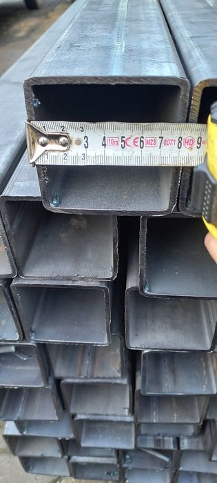 Черен профил 80х80х3, 6 метра дължина.