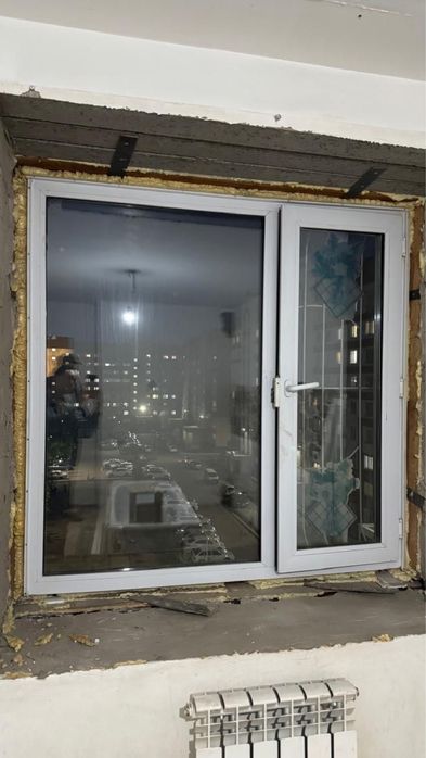 Продам пластиковые окна с подоконниками