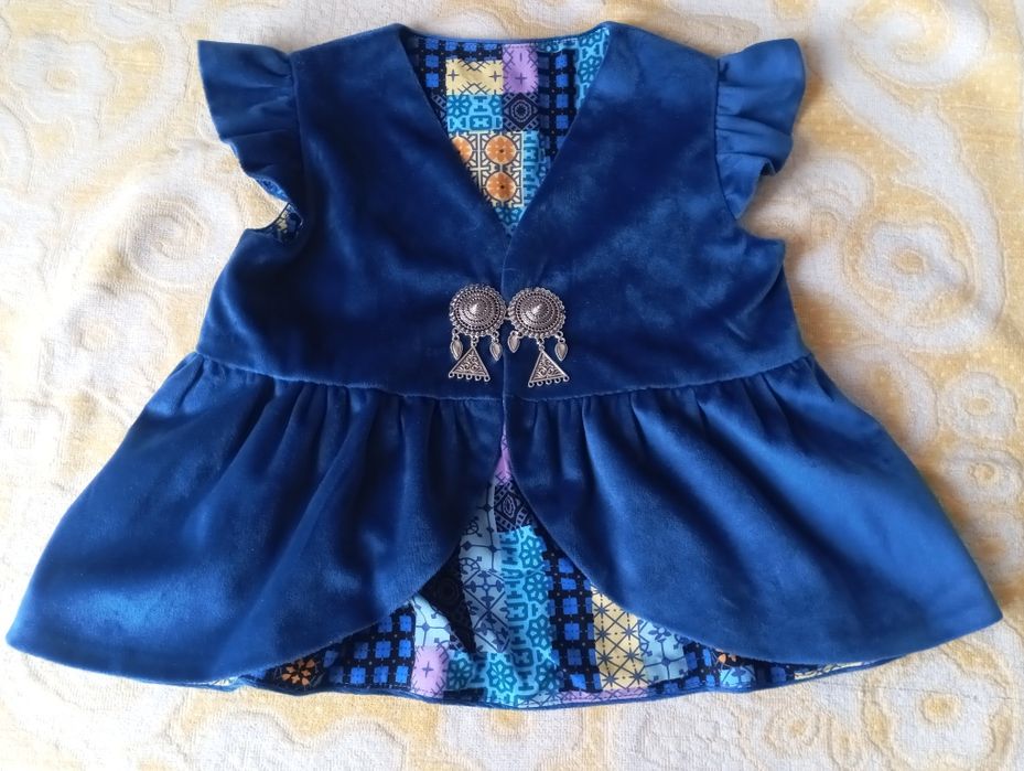 Камзол для девочки на 2-3-4 г, Қамзол 2-3-4 жасқа Ручная работа