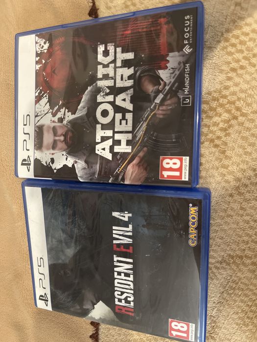 Resident Evil 4 Remake. atomic heart PS5