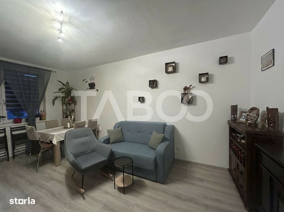Apartament 3 camere utilat si mobilat cu balcon si parcare in Selimbar