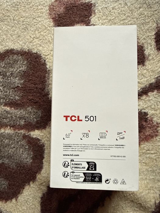 Tlc 501, nou nesigilat, blocat  pe orange