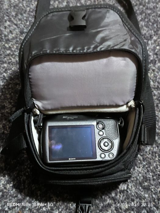 Aparat foto digital ultrazoom Sony DCS H300, 20.1 MP,Negru