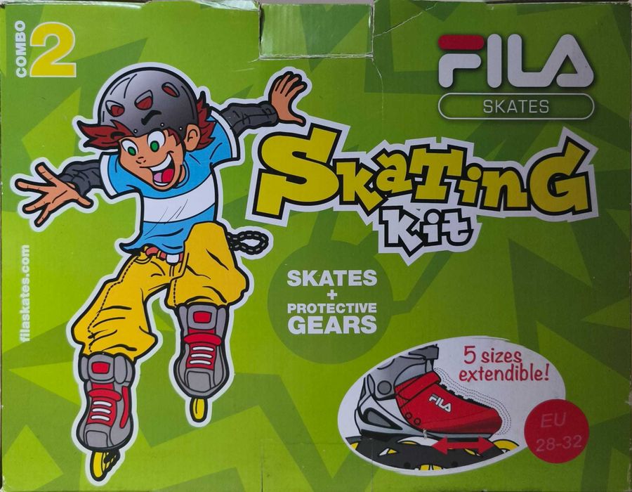 Role copii FILA Skates – mărime reglabilă 28–32