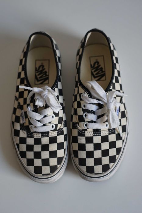 кеды Vans Authentic в клетку
