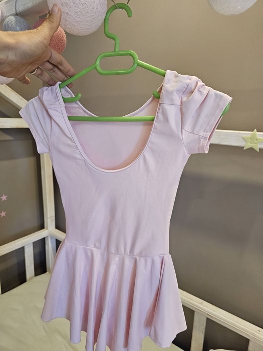 Детско  Розово Трико за гимнастички,балерини