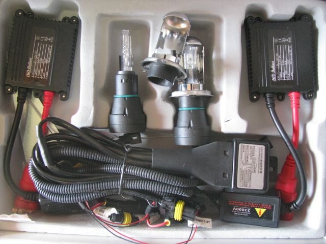 Усилена мощност ксенон систем слим баласти H1 H3 H4 H7  - 35 / 55 вата