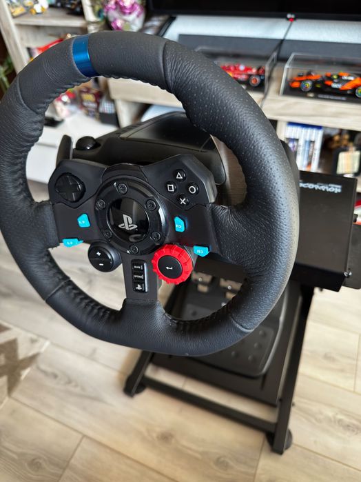 Волан Logitech G29 и Marvo Racer GT300 Стойка за волан