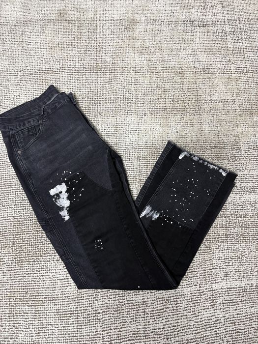 Blugi baggy flared tip rapitation