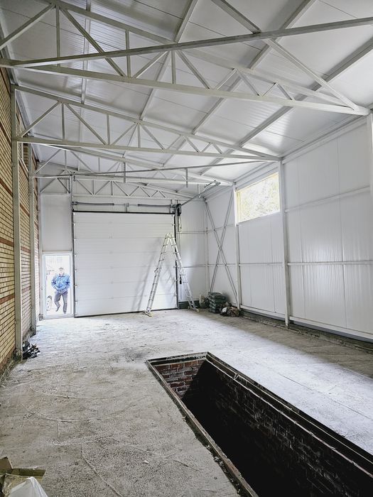 Металлоконструкции, монтаж сэндвич панелей