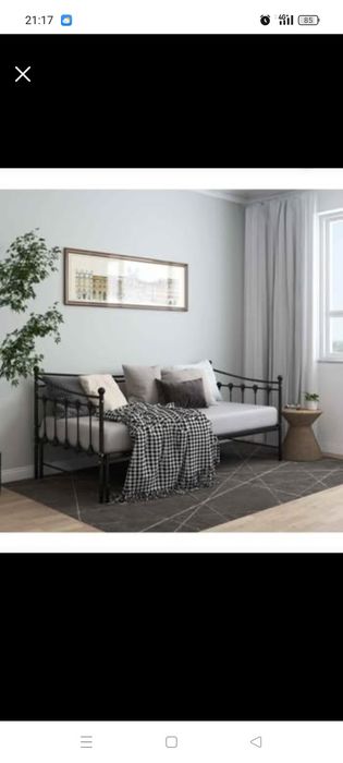 Canapea pat din fier