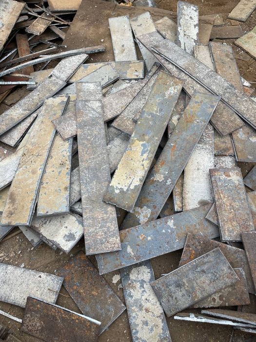 Закладной лист разного размера с б/у и нового металла