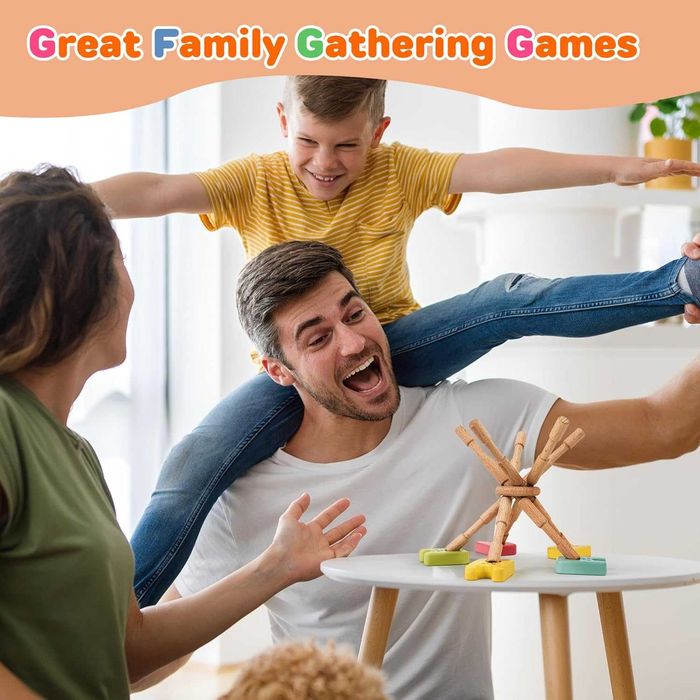 STEM играчки, Физически научен комплект за деца, 12 дървени пръчки