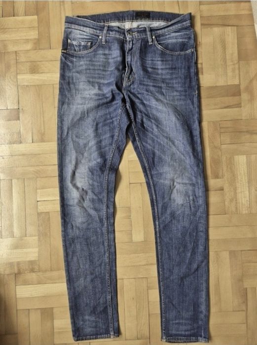 Blugi Slim Fit Premium Tiger of Sweden, Pistolero, Bărbați - W32 L34