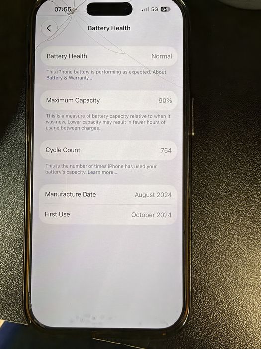 Iphone 16 Pro 90% Baterie