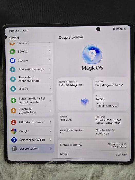 Honor Magic V2 16GB Ram 512Gb