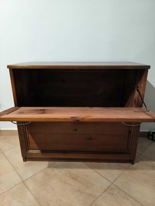 Ракла дървена - лакирана