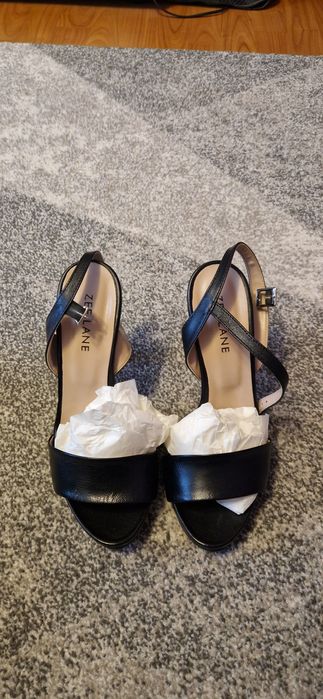 Sandale noi elegante, piele, Zee Lane