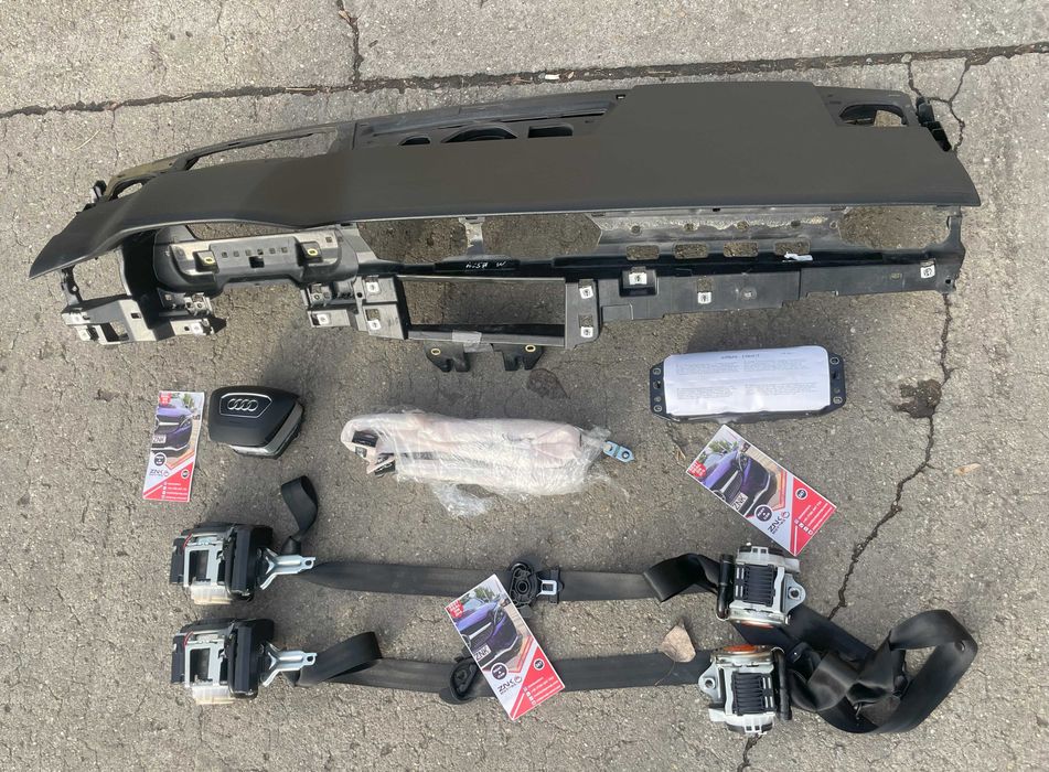 AUDI A6 C8 kit airbag - plansa de bord - set centuri de siguranta