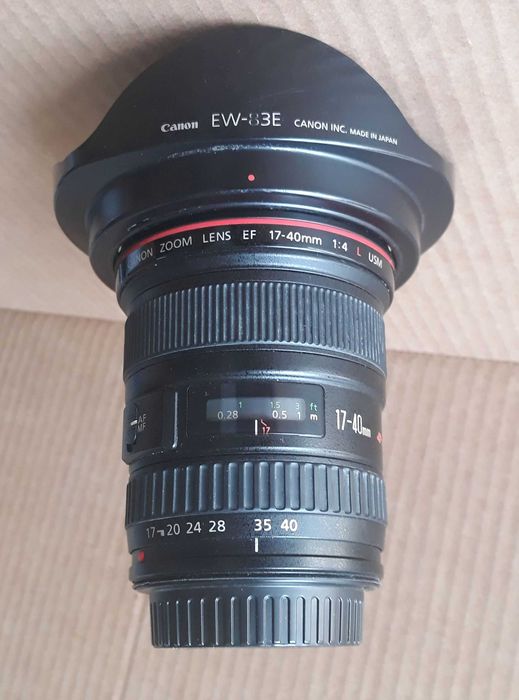Obiectiv Wide Canon EF 17-40mm f/4L USM